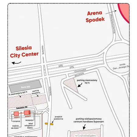 Kairos - Tower Premium - Silownia, Sauna, Scisle Centrum * Katowice